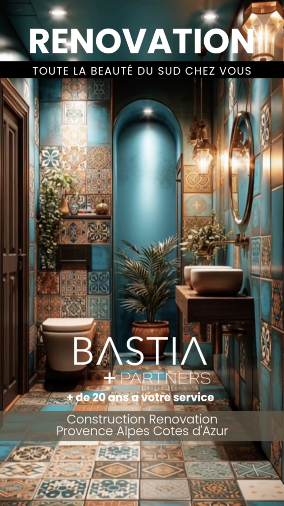 rénovation estivale aux accents turquoise